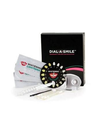 Dial a Smile LED Teeth Whitening Kit | Made in USA | Professional Strength Whitening Gel with Teeth Whitening Light | Helps Remove Stains Fast to Restore Your Smile 3 Ounce