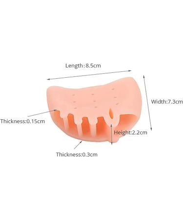 Silicone Finger Separator & Contracture Pillow | Valgus Toe & Bale Correction | Skin Unit Size - Buy Online on GoSupps.com