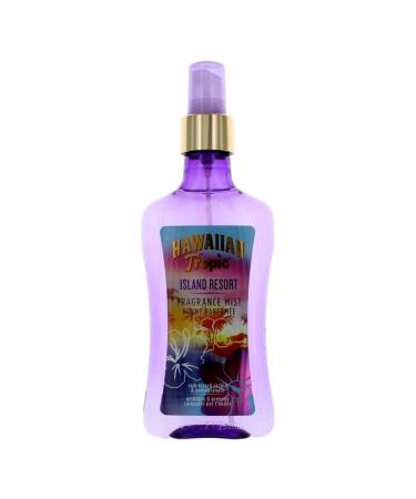 Hawaiian Tropic Island Resort Fragrance Mist Rain Kissed Orchid & Pomegranate 8.4 oz