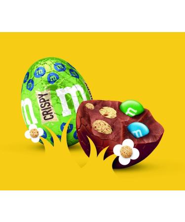 M&M'S CRISPY - Small Easter Eggs Individual Milk Chocolate and Puffed Rice - Bag of 187 g - Buy Online on GoSupps.com