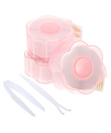 Ipetboom Invisible Tape 3 Rolls Lace Double Eyelid Sticker Eye Lift Tape Double Eye Lifter Strips Wire Wall Grid Eyelid Strips Invisible Double Eyelid Tape Eye Lift Strips Web Text Hooded