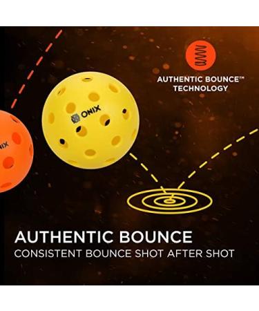 Onix Pure 2 Outdoor Pickleball Balls - Yellow 6-Pack | Optimized for Superior Performance - Buy Online on GoSupps.com
