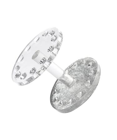 minkissy 1pc Nail Display Stand Make up Makeup Brish Holder Makeup Pen Stand Pen Display Holder Nail Tool Organizer Holder for Nail Brush Nail Brush Tool Stand Nail Art Penholder 8.7x8.5cm Silver Transparent