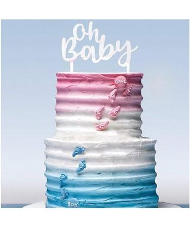 Gender Reveal "Boy or Girl" Sugar Decorations - Buy Online on GoSupps.com
