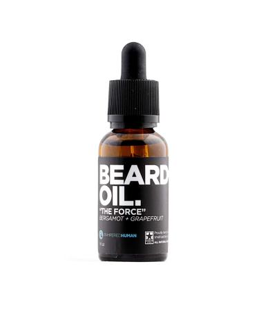 4-Piece Men's Beard Kit - Balm Oil Shampoo & Conditioner | The Force (Bergamot Grapefruit) - Premium International Shipping - Buy Online on GoSupps.com