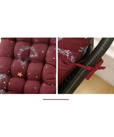 Garden Lounger Seat Cushions Comfortable Sun Lounger Cushion with Non-Slip Strap Recliner Cushion for Indoor Outdoor Office Garden Swing Chair - Buy Online on GoSupps.com