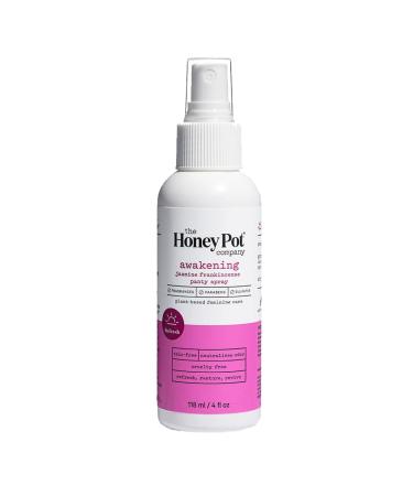 Honey Pot Awakening Jasmine & Frankincense Panty Spray - 4 fl oz | Feminine Refresh - Buy Online on GoSupps.com