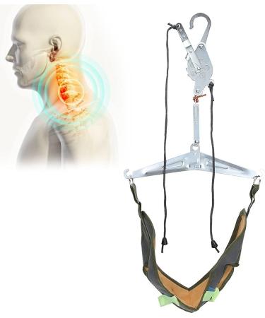 Focket Cervical Spine Traction Device - Neck Support Hammock & Fixation Kit for Home Use | Pain Relief & Back Health - Buy Online on GoSupps.com