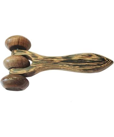 Portable Ergonomic Wooden Hand Massage Roller 7 | Enhance Relaxation & Stress Relief - Shop Now - Buy Online on GoSupps.com