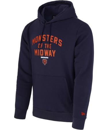 New Era NFL Chicago Bears Monsters of The Midway Hoodie - Blue | Official Merchandise | Fast International Shipping - Buy Online on GoSupps.com