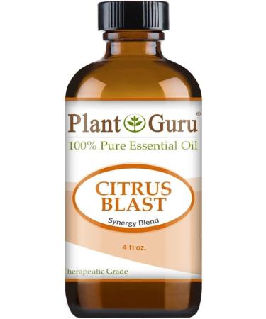Buy Citrus Blast Essential Oil Blend 4 oz - 100% Pure Undiluted Therapeutic Grade | International Shipping - Buy Online on GoSupps.com