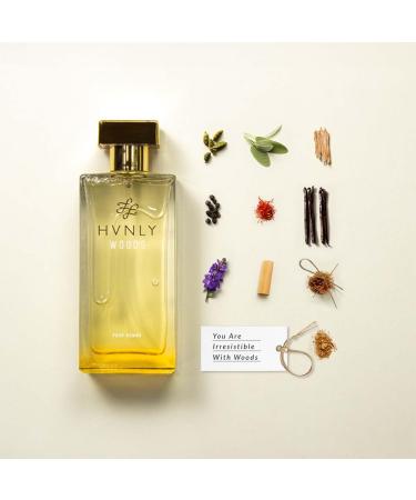 HVNLY Woods Perfume for Men | Eau De Parfum Long Lasting Men's Perfume | Woody Fragrance For Him 3.4 oz (Pack of 1) Multi Wood 3.38 Fl Oz (Pack of 1) - Buy Online on GoSupps.com