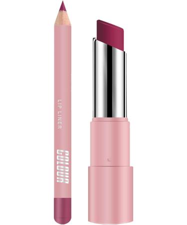 Xijobido Lip Balm Tinted Lipstick Nourishing Long Lasting Volumizing NonSticky Matte Lip Balm for Cold Weather Daily Makeup 08 - Buy Online on GoSupps.com