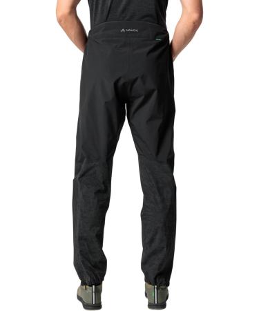 VAUDE Men's Comyou Rain Pants XL Black | Premium Waterproof Outdoor Gear for International Shipping - Buy Online on GoSupps.com