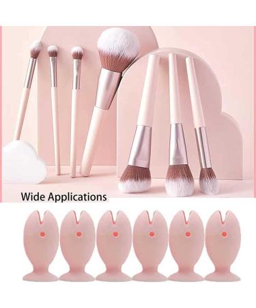 2023 New Portable Travel Toothbrush Head Cover Protector - Cute Fish Shape Silicone Suction Cup Holder (Pink, 6PCS) - Buy Online on GoSupps.com