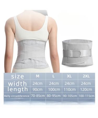 Back Braces for Lower Back Pain Relief | Breathable Support Belt for Men & Women | Anti-Skid Lumbar Support for Sciatica (Large) - International Shipping - Buy Online on GoSupps.com
