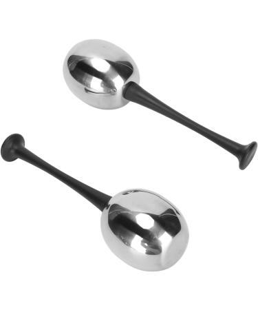 Facial Ice Glove - Ergonomic Stainless Steel Massager for Reducing Swelling | Black Handle - Buy Online on GoSupps.com