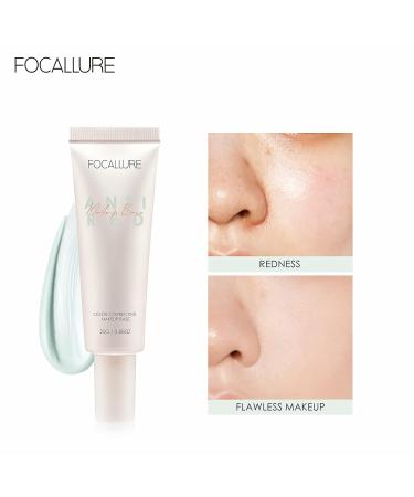 FOCALLURE Blurmax Pore-Minimizing Face Primer - Lightweight, Mattifying, Skin Correcting | All-Day Wear, Controls Shine, Hydrating - Greenv - Buy Online on GoSupps.com