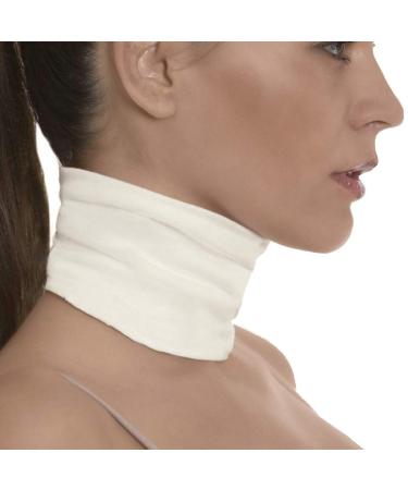 Yaluronica 630 (Ivory) - antiage collar with hyaluronic acid and gold against wrinkles one size ivory