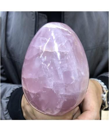 Natural Pink Rose Quartz Dragon Egg Crystal Specimen Quartz Crystal Egg 1pc kaixun (Size : 600g) - Buy Online on GoSupps.com
