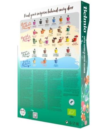 Belmio Coffee Advent Calendar Aluminium Capsules (Total 24 Capsules) - Buy Online on GoSupps.com