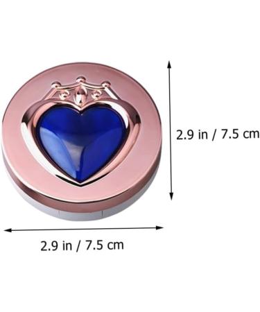 Healvian 8 STK Contact Lens Care Set | Portable Organizer Cleaner & Mirror - Ideal for Travel - Durable Lens Case & Detergent - Buy Online on GoSupps.com