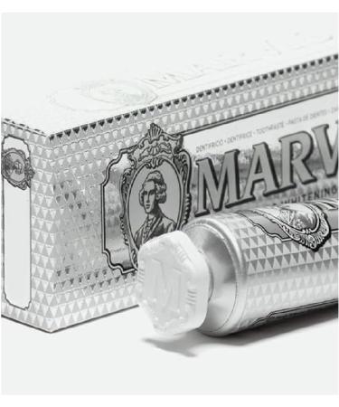 Marvs Smokers Toothpaste Whitening Toothpaste for Tobacco & Coffee Stain Removal | Enamel Safe Fresh Breath Intense Mint | Travel Size 85ml (3oz) | Made in Italy - Buy Online on GoSupps.com