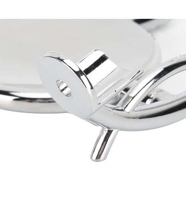 Premium Manual Razor Stand & Brush Soap Dish - Electroplated Metal for a Luxurious Shaving Experience | International Shipping Available - Buy Online on GoSupps.com