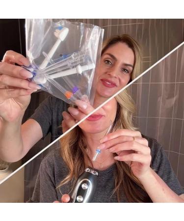 Replacement Tips for Puur Smile Water Flosser - 7X Advanced Oral Irrigator Jet Tip for Optimal Dental Care & Healthier Teeth & Gums - Buy Online on GoSupps.com