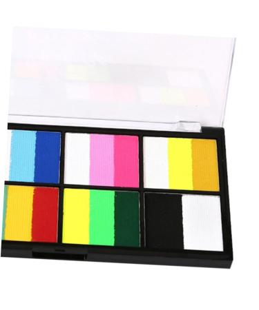 Buy NOLITOY 1 Set 8 Grid Three-color Body Paint - Ideal for Cosplay Festivals & Body Makeup - International Shipping Available - Buy Online on GoSupps.com