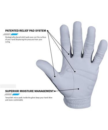 Bionic Gloves - Men's PerformanceGrip Pro Premium Golf Gloves | Durable Cabretta Leather | ML Left - Shop Now! - Buy Online on GoSupps.com