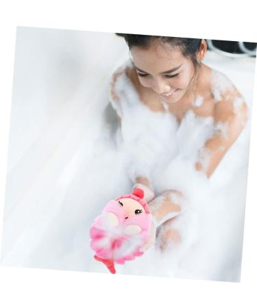 Healeved 6 Pcs Cartoon Bath Balls & Shower Poufs - Body Wash Sponge Set for Skin Cleaning & Scrubbing - Perfect Bath Supply for Home Spa - Buy Online on GoSupps.com