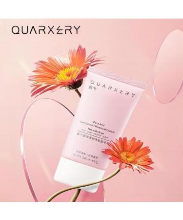 Quarxery Hair Removal Cream 60g Quarxery Pure and Gentle Hair Removal Cream Painless Hair Removal Cream for Smooth Skin | Quarxery Hair Removal Foam for for Face Arm Leg Armpit (2pcs) - Buy Online on GoSupps.com