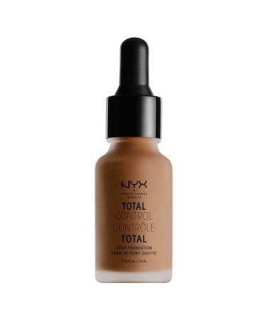 NYX PROFESSIONAL MAKEUP Total Control Drop Foundation - Mocha  Light Brown - Buy Online on GoSupps.com