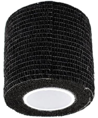 Self Adherent Wrap Waterproof Elastic Bandage Tape Breathable Athletic Wrap Black 5x450cm. - Buy Online on GoSupps.com