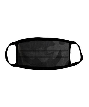 Sportsman Maverick USA Made Comfort Face Masks One Size Black Camo