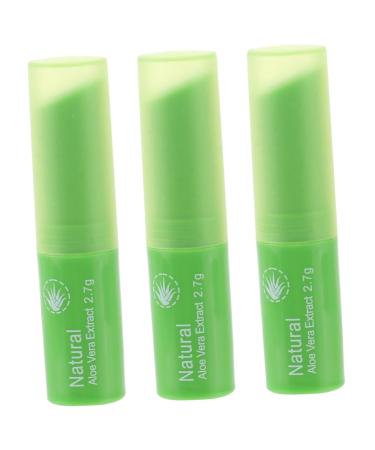 DOITOOL 3pcs Lip Smoother Organic Lip Balm Lip Glitter Color Changing Lip Balm Moisture Lip Balm Aloe Lip Balm Lip Care Balm Deeply Hydrates Lip Stick Lip Care Stick Lips Nursing Stick