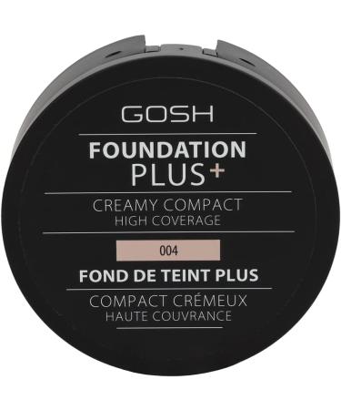GOSH Make-Up Foundation Plus + Creamy Compact 004 Natural - Buy Online on GoSupps.com