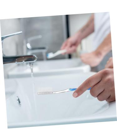 Solustre 50 Pack Disposable Toothbrushes - Travel-Friendly 2-in-1 Cleaning Brushes for Hotels & Travel - Buy Online on GoSupps.com