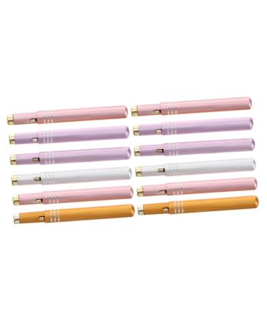 12 Pcs Retractable Lip Brush Portable Lipstick Applicator Lipstick Brush Retractable Lip Brush Exfoliating Eyeshadow Brush Women Makeup Brush Lip Mask Brush Lip Brush Retractable