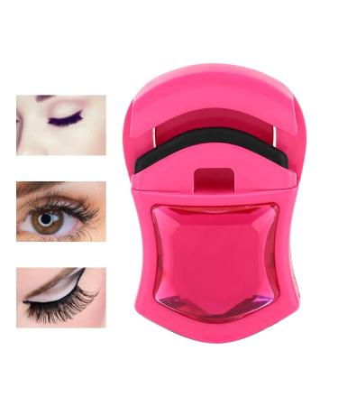 Portable Eyelash Curler - Mini Eye Lash Curling Tool in Rose Red | Eyelash Makeup Tool | International Shipping - Buy Online on GoSupps.com