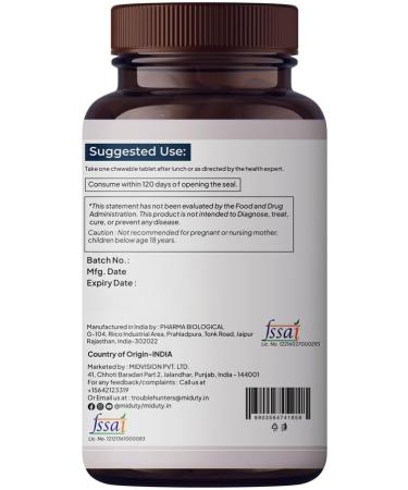 by Palak Notes - Methyl Vitamin B12 with Methylcobalamin - Folate - Vitamins B6 - Chewable Tablets - Natural Vitamin B12 Vitamin Tablets for Men and Women - 100 Chewables 100 Count (Pack of 1) - Buy Online on GoSupps.com