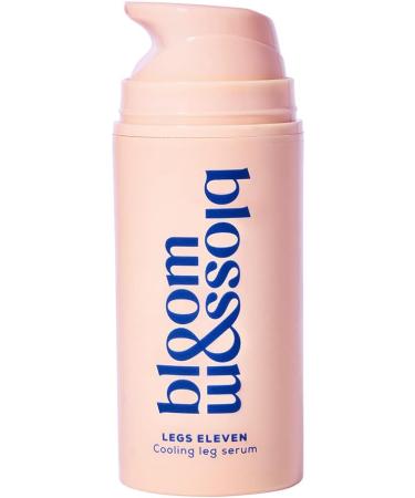 Bloom and Blossom | Legs Eleven Cooling Leg Serum Soothes Swollen Ankles & Legs Fast-Absorbing Cooling Gel for Legs Aloe Vera Juice Peppermint Oil Algin 100ml - Buy Online on GoSupps.com