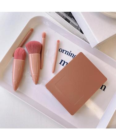 Qbkohphifm Portable Makeup Brush Set for Cosmetics Foundation Blush Powder Eyeshadow Blending Makeup Brush Beauty Tool - Buy Online on GoSupps.com