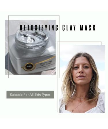 RBA Skincare Detoxifying Clay Mask - Non-Drying Pore & Blackhead Treatment | 100% Natural | 50ml - Buy Online on GoSupps.com