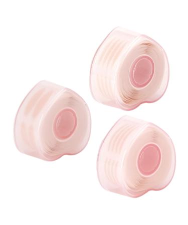 POPETPOP Double-Sided Tape 3rolls Double Eyelid Sticker Cosmetics Girl Simple Invisible Tape