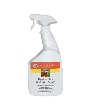 Miracle Care Feather Feather Glo Bird Bath Spray 32 Oz.