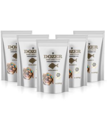DOZER Adult Dog Food | Complete Food with Different Types of Meat (500 g) | Natural and Nutritious | Wet Dog Food (x 10 Cod) - Buy Online on GoSupps.com