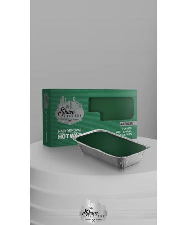 The Shave Factory Hot Wax 500g - Azulene Hair Removal Wax for Smooth Skin | International Shipping - Buy Online on GoSupps.com