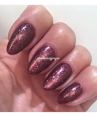 Bluesky GEL NAIL POLISH BURGUNDY GLITTER Burgundy Maroon Fine Glitter Sparkle VIP09 SPECIAL PRICE UV LED Soak Off 10ml - Buy Online on GoSupps.com